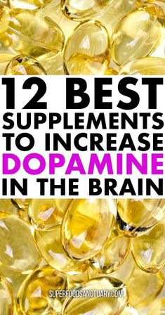 Dopamine Supplements, How To Increase Dopamine, Increase Dopamine Naturally, Increase Dopamine, Feeling Low, Endocannabinoid System, Best Supplements, Natural Health Remedies, Natural Supplements