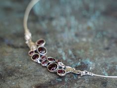 Garnet Silver Pendant for Women Multi Stone Choker Necklace, Birthstone Pendant for Gift - Etsy Garnet Stone Setting Jewelry Gift, Garnet Jewelry With Stone Setting For Gift, Silver Garnet Jewelry With Natural Stones, Garnet Pendant Necklace For Gift, Silver Garnet Jewelry With Gemstone Accents, Elegant Silver Garnet Necklace, Silver Garnet Necklaces For Gifts, Stone Choker Necklace, Jewelry Pictures