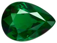 a large green diamond on a white background