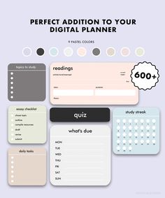 the perfect addition to your digital planner