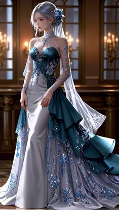 Fairy Princess Wedding Dress, Helping Nature, Celestial Beings, Lost Souls, Anime Inspired Outfits, Mystical World, Floral Bodycon, Royal Outfits