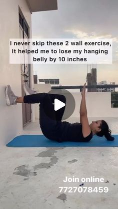 Floor Belly Workouts, Wall Exercise, Workouts Beginner, Post Pregnancy Belly, Hanging Belly, Wall Workout, Workout Beginner, Strong Legs, Workout Moves