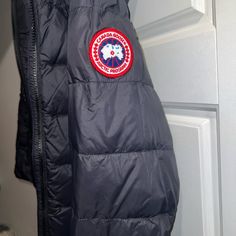 Worn Twice, Light Coat, Tags Said It’s Black But It Appears Dark Blue In Certain Lighting. Light Coat, Women's Coats And Jackets, Coats And Jackets, Women's Wardrobe, Women's Coats, Zip Jacket, Canada Goose, Coats Jackets Women, Canada Goose Jackets