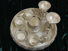 Panch Lada, Silver Pooja Thali, Pearl Haram, Haldi Kumkum, Silver Payal, Silver Articles, Pooja Thali