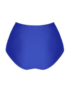 These High Waist Dance Briefs are made from high quality nylon/spandex. They’re great for show choir, dance, and cheer! They provide full coverage and you won't see skin when they spin. Please Note: Brief sizing is not the same as typical sizing. Check measurement chart to ensure you are purchasing the correct size. Features: Rise reaches small of waist Modest leg opening stays in place Hooks over dress hanger w/ loop Comfortable and durable elastic Solid Color Elastic High Waist Swimwear, Fitted Blue Swimwear With Smoothing Feature, Fitted Blue Smoothing Swimwear, Fitted Blue Swimming Bottoms, Blue Stretch Bottoms With Smoothing Detail, Blue Stretch Smoothing Bottoms, Blue Micro-elastic Nylon Bottoms, Stretch Nylon Dancewear Bottoms, Stretch Solid Bottoms For Cheerleading