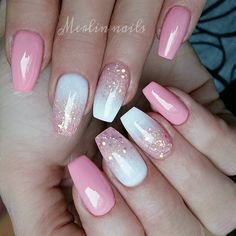 293 Likes, 9 Comments - Merlin nails (@merlin_nails) on Instagram: “These are for my mum . She wants the ombre ones on all ten for the summer, no problem Gel on…” Patrick Nagel, Pink Gel Nails, Makeup Hacks, Acrylic Nail Art, Gel Nail Art