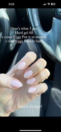 Neutral Nail Polish, Opi Gel Nails, Hard Gel Nails, Her Nails, Nail Jewelry, Neutral Nails, Bridal Nails, Minimalist Nails