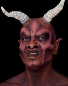 Possessed Makeup, Halloween Man, Demon Makeup, Devil Makeup, Devil Costume, Special Fx Makeup, Theatrical Makeup