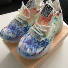 Brand New Women’s Tie-Dye Pattern Sneakers, High-Quality, Brand New. Comes In Lots Of Sizes! Trendy Multicolor Summer Sneakers, Rainbow Casual Sneakers For Spring, Casual Multicolor Summer Sneakers, Tie Dye Patterns, New Woman, Womens Shoes Sneakers, Women Brands, Shoes Sneakers, Tie Dye