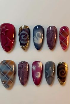 Mazzy Star Nails, Mazzy Star, Star Nails, How To Do Nails, Not Mine, Nails, Stars