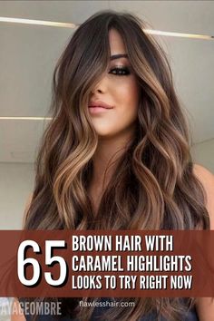 Wavy Brunette Hair With Caramel Balayage Sunkissed Balayage Brunettes Sun Kissed Brown Hair, Caramel Balayage Brunette, Caramel Brunette, Brown Hair With Caramel, Light Brown Hair With Highlights, Looking Expensive, Sunkissed Hair Brunette, Honey Balayage