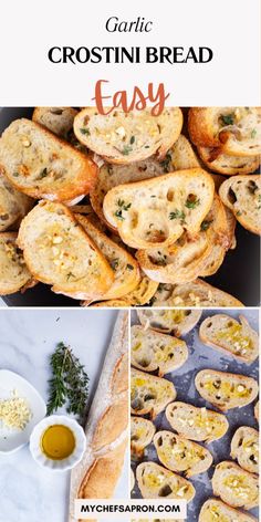 garlic bread is an easy and delicious appetizer