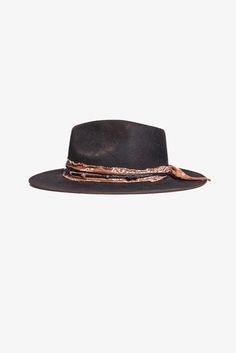 INTRODUCING THE CORNELL FEDORA, A CLASSIC FEDORA HAT HAND CRAFTED FROM 100% MARINO WOOL. THE HAT HAS BEEN CAREFULLY AGED & FINISHED WITH A BANDANA FOR A ROCK N ROLL TOUCH.
  AVAILABLE IN JET BLACK, BURNT BONE & BURNT BLACK Fedora Hat, A Rock, Rock N, Jet Black, Rock N Roll, Fedora, Hand Crafted, Wool, Hats