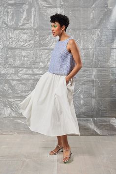 The Gathered Skirt is an easy-to-wear staple perfect for adding a little movement to your silhouette. It features a wide elastic waistband and a midi-length, perfect for wearing on top of shorts or activewear, or dressing up for a summer wedding. Versatile Midi Length Summer Bottoms, Versatile Midi-length Summer Bottoms, Versatile Midi Maxi Skirt For Spring, Versatile Midi Skirt For Spring, Versatile Pleated Skirt Bottoms For Summer, Versatile Lined Skirt For Summer, Versatile Pleated Skirt For Summer, Versatile Gathered Skirt Bottoms For Spring, Versatile Gathered Maxi Skirt For Spring