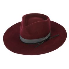 Peter Grim brand wool fedora. 3.25” Wide stiff brim high grade wool. Grosgrain band it’s leather string. Satin lining. S/M 57cm L/XL 59cm Fall Fur Felt Boater Hat With Flat Brim, Fall Wide Brim Fur Felt Boater Hat, Fur Felt Brimmed Boater Hat For Fall, Wide Brim Fur Felt Boater Hat For Fall, Adjustable Fur Felt Boater Hat For Fall, Formal Leather Wide Brim Felt Hat, Wide Brim Leather Fedora For Formal Events, Wide Brim Leather Fedora For Formal Occasions, Fall Panama Hat With Curved Brim In Fur Felt