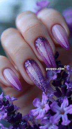 Elegant and Bold: Stunning Purple Nail Ideas for Every Occasion Gel Nail Designs Autumn 2024, Purple Nails With Designs, Cute Purple Nail Designs, Bts Inspired Nails, Nail Designs Purple, Purple Wedding Nails, Ongles Gel Violet, Purple Manicure, Catrina Tattoo