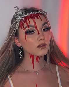 Mysterious Makeup, Halloween Makeup Inspo, Pumpkin Makeup, Holloween Makeup, Creepy Makeup, Hot Halloween Outfits, Amazing Halloween Makeup, Halloween Makeup Inspiration, Halloween Makeup Scary