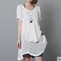 White flowy summer linen dresses oversize sundress linen casual holiday clothingThis dress is made of cotton linen fabric, soft and breathy, suitable for summer, so loose dresses to make you comfortable all the time.Measurement: Size M length 79cm / 30.81" Shoulder 39cm / 15.21" Bust 108cm / 42.12" SleeveLength20cm / 7.8" Armhole 35cm / 13.65" Cuff 35cm / 13.65" hem 146cm / 56.94" Size L length 80cm / 31.2" Shoulder 40cm / 15.6" Bust 110cm / 42.9" SleeveLength21cm / 8.19" Armhole 36cm / 14.04" C Vintage Linen Dress, Dresses To Make, Holiday Clothing, Black Linen Dress, Loose Dresses, Long Linen Dress, Cotton Sundress, Summer Linen Dresses, Linen Casual