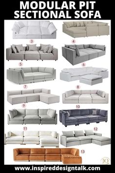 pit sectional living room collage U Couch, Couches Living, Sectional Sofas Living Room, Comfy Couch