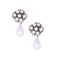 Materials: Beaded blooms for your ears—bright, bold, and perfect for gifting! Measurements: W: 0.8" -2 cm L: 1.3" -3.5 cm Weight: 2.32 Evening Flower-shaped Clip-on Jewelry, Flower Shaped Clip-on Earrings For Evening, Party Jewelry Clip-on With Flower Shape, Flower Shaped Evening Jewelry With Matching Earrings, Party Jewelry With Pearl Drop In Flower Shape, Elegant Flower-shaped Beaded Earrings For Party, Pearl Drop Flower-shaped Earrings For Party, Party Pearl Drop Earrings With Flower Shape, Fabric Flowers