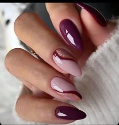 Unghie Sfumate, Velvet Nails, Elegant Nail Art, Cute Nails For Fall, Classy Nails, Fancy Nails, Chic Nails