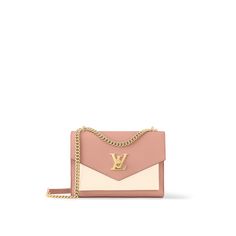 MyLockMe Chain Bag Lockme Leather - Women - Handbags | LOUIS VUITTON ® Trending Gadgets, Kitchen Products, Long Chain, Chain Bags, Vuitton Handbags