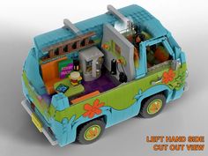 LEGO IDEAS - Scooby Doo Mystery Machine Scooby Doo Mystery Machine, Lego Scooby Doo