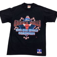 a chicago bulls t - shirt with stars on it