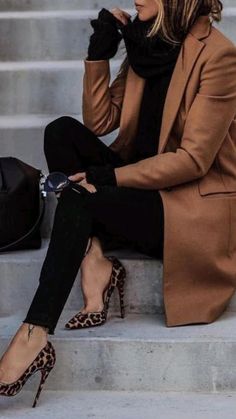 Black Work Outfit, Summer Work Outfits, Winter Outfits For Work, Womens Fashion For Work, Work Outfits Women, 가을 패션, Winter Fashion Outfits, Work Casual, Fashion Classy