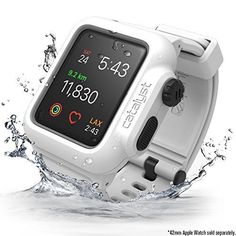 Apple Watch 42mm Series 3 2 Waterproof Rugged Shockproof Case for Diving White Apple Watch Cases, Watch Cases, Heart Rate Monitor Watch, Apple Watch 42mm, White Watch