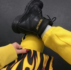 Skater Boys, Theme Pictures, E Boys, The Rush, Yellow Aesthetic, Mellow Yellow, Leather Glove, Rush, We Heart It