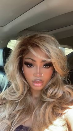 Honey Blonde Hair, Hair Laid, Baddie Hairstyles, Hair Inspiration Color, Hair Inspo Color, Aesthetic Hair, Gorgeous Hair, Pretty Hairstyles