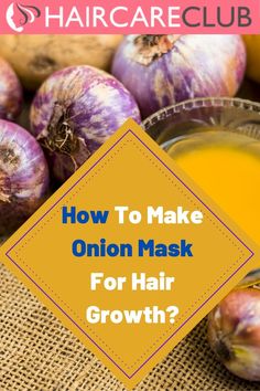 You’re probably aware that you can use a vast amount of products in your store cupboards to benefit your hair. But onions? Surely this vegetable drawer staple can’t have any benefit to your hair? Well actually, it does! Onions are great for just about every part of your body – hair included. Let’s have a look at how to make onion mask for hair growth. Hair Growth Mask Diy Recipes, Onion Hair Mask, Hair Mask At Home, Juice For Hair, Mask For Hair Growth, Hair Growth Mask Diy, Onion Juice For Hair, Mask For Hair, Coconut Oil Hair Growth