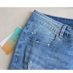 Women's Jeans Autumn New High-waisted Body Holes Women's Trousers Pencil Pants High-waist Denim Jeggings With Pockets, Cheap Clothing, Stretch Denim Full-length Jeggings, Pencil Pants, Women's Trousers, Cheap Clothes, Women's Jeans, Pants Outfit, Jeans Pants