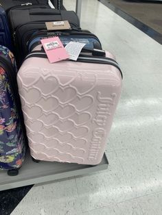 Pink Luggage, Cute Luggage, Pink Life, Pink Girly Things, Pretty Bags, Everything Pink