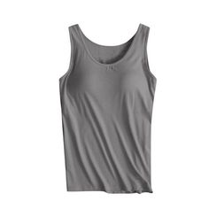 Tank Tops for Women Built in Bra Sleeveless Tanks Layering Undershirts Yoga Workout Sports Tops Summer Clothes Welcome to our store, I wish you a happy shopping Our products are produced in our own factory with various styles We offer various discounts, and we offer a 30-day quality guarantee please rest assured to place an order If you have any questions, please feel free to contact me, it is our honor to serve you SOMEONE ASKED Q: Is the quality of the clothes as described? A: Yes, if the prod Tops With Built In Bras, Open Back Workout Top, Womens Work Shirt, White Summer Tops, Womens Tank Tops Summer, Long Shirt Women, Womens Workout Shirts, Business Professional Outfits, Black Shirts Women