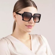 We Sell Only 100% New Authentic Luxury Eyewear With Full Package We Sell Since 2019 And Have Excellent Reputation. Brand: Gucci Sku125 Size: 60-20-130 Frame Material: Acetate Frame Color: Havana Lens Color: Brown 100% Uv Protection Made In Italy Gucci Eyewear Included Certificate Of Authentic , Gucci Case, Bag And Cleaning Cloth Ladies Sunglasses, Fendi Sunglasses, Grey Sunglasses, Gucci Eyewear, Pink Sunglasses, Grey Gradient, Brown Sunglasses, Luxury Eyewear, Gucci Fashion