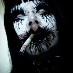 goth A Woman, Halloween, White