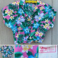 Vintage Kalena Fashions Hawaii Tie Front Hawaiian Shirt Blouse M Made In Hawaii | eBay Spring V-neck Hawaiian Shirt, Vintage V-neck Top For Vacation, Hawaiian V-neck Shirt For The Beach, V-neck Hawaiian Shirt For The Beach, V-neck Hawaiian Shirt For Beach, Hawaiian V-neck Beach Shirt, Hawaiian Beach V-neck Shirt, Spring Beach Hawaiian V-neck Shirt, Hawaiian V-neck Top With Tropical Print