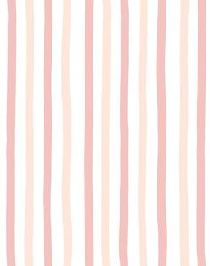 a pink and white striped wallpaper pattern