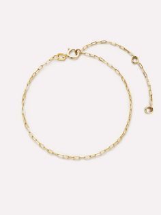 Gold Chain Bracelet - Gold Paperclip Bracelet Gold Paperclip Link Bracelet, 14k Gold Filled Cable Chain Bracelet Gift, Minimalist Yellow Gold Bracelet With Adjustable Chain, Delicate Oval Link Chain Bracelet, Everyday Delicate Oval Link Chain Bracelet, Delicate Oval Link Chain Bracelet For Everyday, Delicate Paperclip Chain Bracelet As Gift, Delicate Chain Paperclip Bracelet As Gift, Delicate Paperclip Chain Bracelet Gift