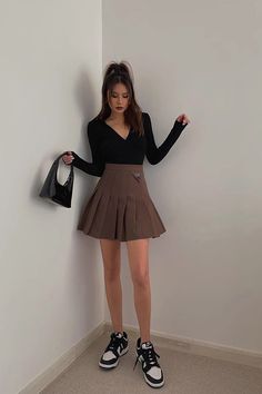 Item Type: BottomsMaterial: Cotton BlendPattern: PlainColor: White. Black. Dark Gray. Light Gray. CoffeeSize: S.M.L.XL Size (CM): Length Waist S 43 66 M 44 70 L 45 74 XL 46 78 Brown Stretch Casual Mini Skirt, Casual Brown Mini Skirt For Work, Trendy Pleated Brown Mini Skirt, Trendy Brown Pleated Mini Skirt, Trendy Fitted Brown Pleated Skirt, Casual Brown Pleated Mini Skirt, Casual Fitted Brown Pleated Skirt, Brown Fitted Mini Pleated Skirt, Casual Brown Pleated Skirt