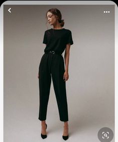 Woman In Black, Summer Work Outfits, Mode Casual, Stylish Work Outfits, Casual Work Outfits, Looks Chic, 가을 패션, Work Outfits Women