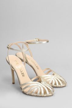 Sandals in platinum leather, t bar strap, multiple thin straps, ankle strap, 100% leather, leather sole, Made in Italy, 110 mm heel Women's Shoes Sandals, Leather Sandals, Ankle Strap, Shoes Sandals, Platinum, In Italy, Women Shoes, Italy, Sandals