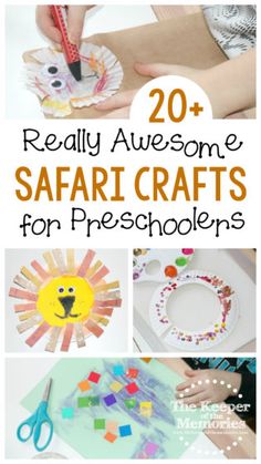 20 really awesome safari crafts for preschoolers