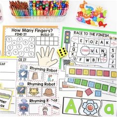 the printable worksheet for beginning and ending sounds is displayed on a table