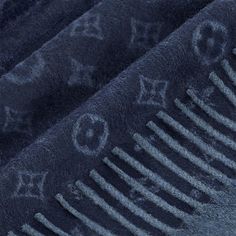 LOUIS VUITTON® - Monogram Gradient Scarf - Navy Blue Elegant Scarf, Scarf Collection, Louis Vuitton Official Website, Elegant Scarves, Blue Accessories, Monogram Pattern, Louis Vuitton Official, Formal Looks, Blue Wool