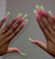 Long Acrylic Nail Designs, Drip Nails, Dope Nail Designs, Long Acrylic Nails Coffin, Exotic Nails, Acrylic Nails Coffin Pink, Long Square Acrylic Nails, Unique Acrylic Nails, Square Acrylic Nails