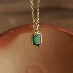 Emerald Charm, 14k Emerald Pendant, Bezel Baguette Necklace, 14k Bezel Set Pendant, Baguette Emerald Necklace, 14k Gold Emerald, Baguette Pendant Charm, Gemstone Necklace, Necklace Charm Solid Gold Emerald, Gold Bezel Charm, Solid Gold Pendant Emerald, Bezel Set Emerald Cut Charm, Bezel Set Charm, Bezel Set Emerald Necklace, Baguette Gemstone Charm Necklace, Gold May Birthday Charms, Emerald Baguette Pendant, Emerald Pendant Solid Gold, Emerald Solid Gold Pendant, Charm Necklaces, Minimalist Jewelry, Gemstone Necklaces For Women, Baguette Emerald Charm, 14k Gold Charm, May Birthday Gifts, Minimalist Jewellery, Bezel Set Emerald Pendant, Lab Grown Emerald, Lab Created Emerald UncommonJewelsIN Gemstone ✦ 𝗟𝗮𝗯 𝗚𝗿𝗼𝘄𝗻 / 𝗖𝗿𝗲𝗮𝘁𝗲𝗱 𝗘𝗺𝗲𝗿𝗮𝗹𝗱 - 𝗠𝗮𝗻 - 𝗠𝗮𝗱𝗲 ✦ Baguette Emerald Emerald Pendant Necklace, Baguette Necklace, Emerald Necklace Pendant, Minimalist Jewellery, May Birthday, Rings Rings, Emerald Pendant, Jewellery Ideas, Emerald Necklace