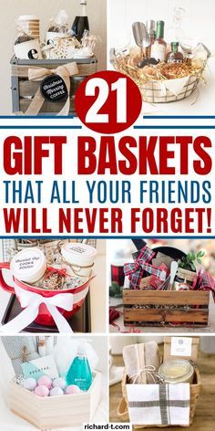 gift baskets that all your friends will never forget to give for their loved ones this holiday